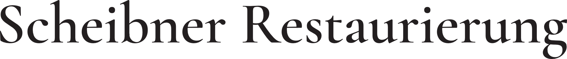 Logo Scheibner Restaurierung